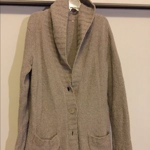 Oatmeal Plush Cardigan
